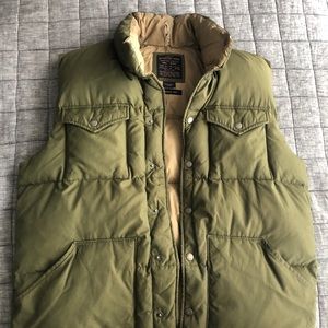 VINTAGE J.crew Boulder puffer vest